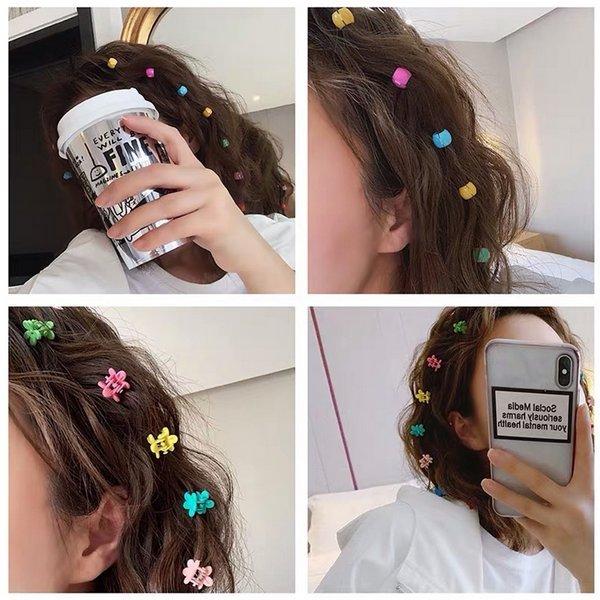 ヘアクリップ ヘアアクセサリー フラワー プチ ミニ 10個入り マット カラフル ルピス V0879 Lupis 通販 Yahoo ショッピング