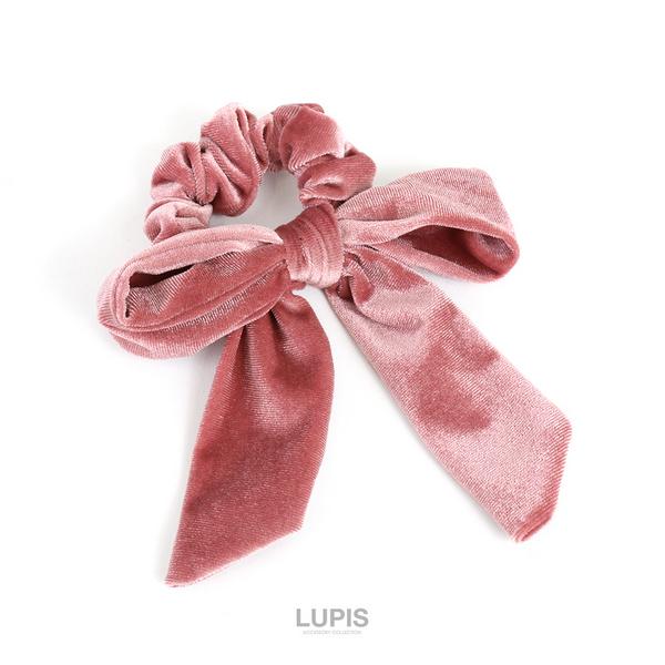 LUPIS（ルピス） シュシュ リボンシュシュ ヘアアクセサリー 大きめ