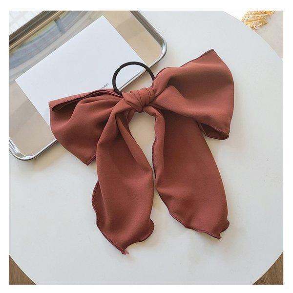 ヘアゴム リボン ボリューム 大きめ シフォン とろみ素材 ブラック ベージュ レッド 簡単アレンジ ルピス V0976 Lupis Yahoo 店 通販 Yahoo ショッピング