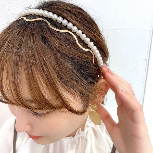 カチューシャ パール シンプル おしゃれ 大人 ヘアアレンジ 簡単装着 ルピス Sale Off かわいい