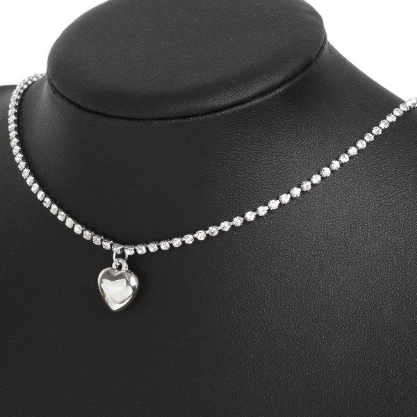 LUPIS（ルピス） チョーカー ネックレス レディース ラインストーン