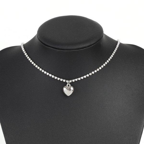 LUPIS（ルピス） チョーカー ネックレス レディース ラインストーン