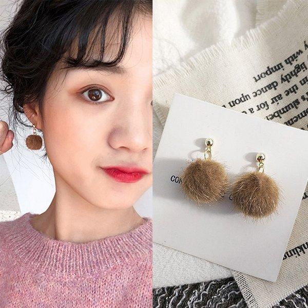 LUPIS（ルピス） ピアス レディース ファー ふわふわ 揺れる シンプル