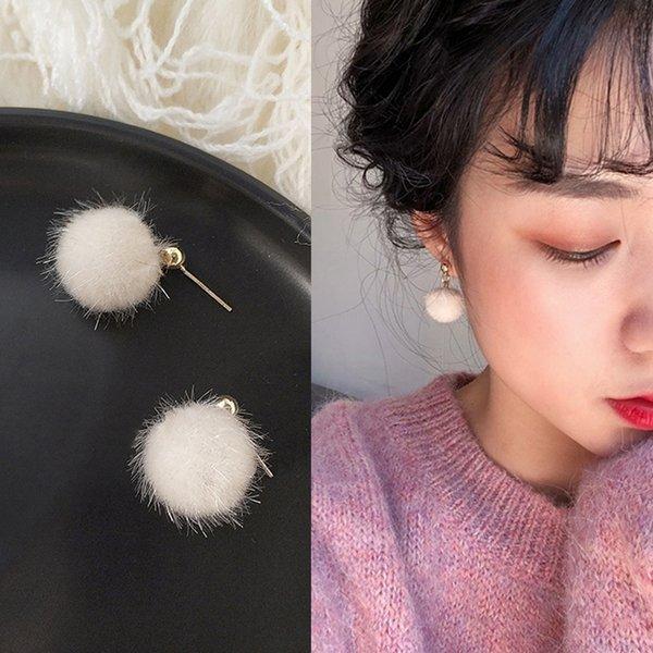 LUPIS（ルピス） ピアス レディース ファー ふわふわ 揺れる シンプル
