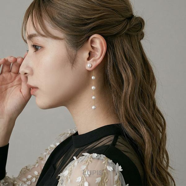 LUPIS（ルピス） ピアス レディース パール ステーションパール 