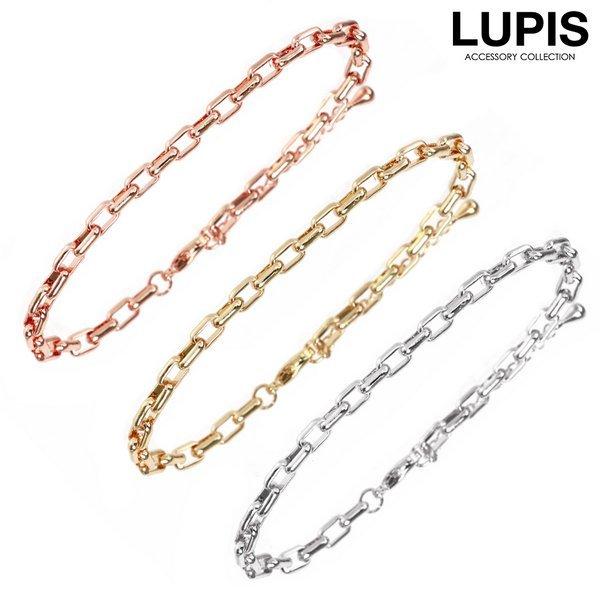 LUPIS（ルピス） ブレスレット レディース メタル チェーン ゴールド