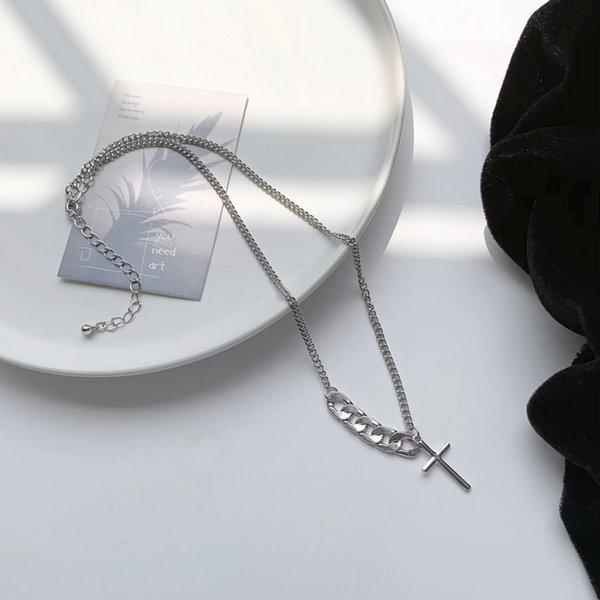 LUPIS（ルピス） ネックレス レディース メタル チェーン クロス