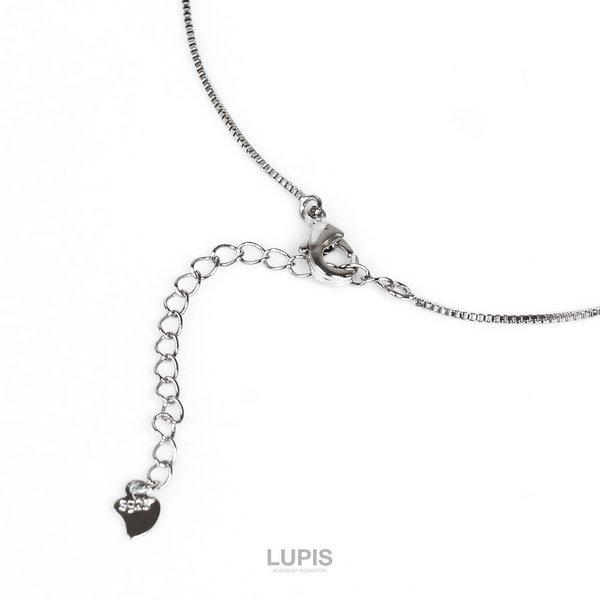 ネックレス レディース ビーン ぷっくり メタル シルバー ベネチアン シンプル S925 silver925 ルピス LUPIS｜lupis｜06