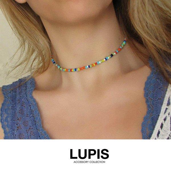 LUPIS（ルピス） ビーズチョーカー チョーカー ネックレス ビーズ