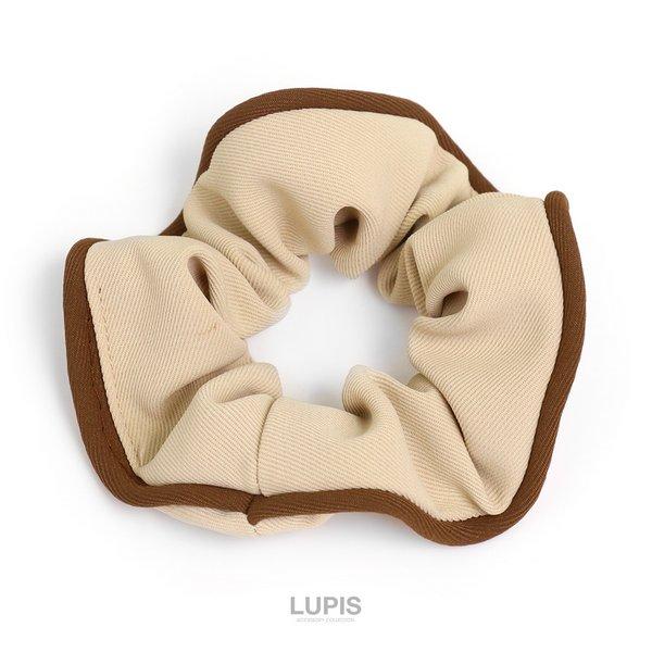 LUPIS（ルピス） シュシュ バイカラー ヘアアクセサリー パイピング