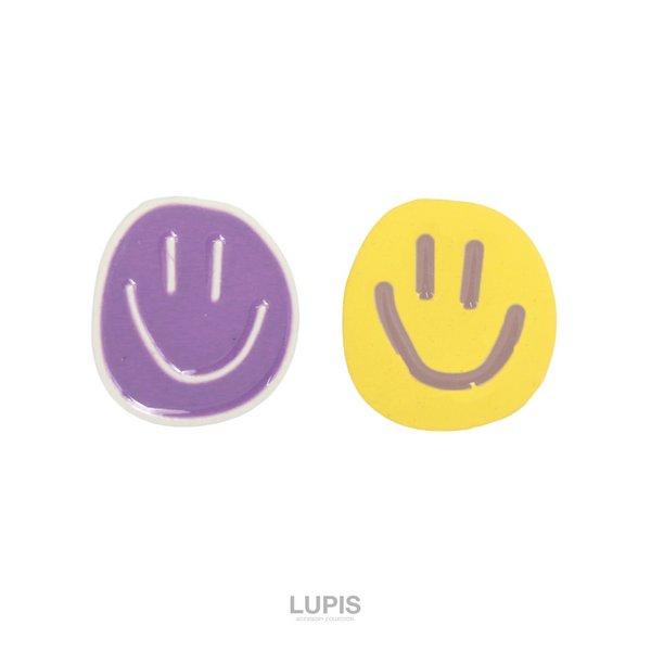 LUPIS（ルピス） ピアス レディース スマイル 手書き かわいい