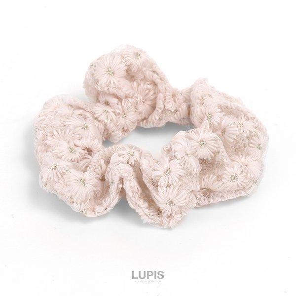 アレクサンドルズアリ☆お花ヘアゴム☆フラワー☆ビジューゴム☆シュシュ【訳あり】 LUPIS（ルピス） シュシュ ヘアアクセサリー フラワー 花柄 刺繍