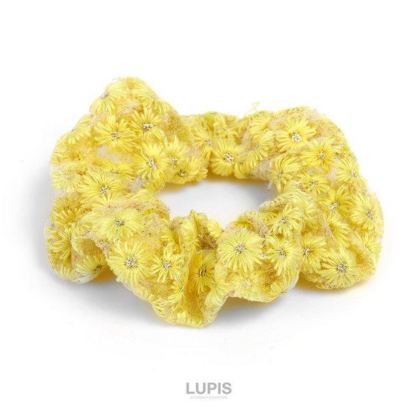 LUPIS（ルピス） シュシュ ヘアアクセサリー フラワー 花柄 刺繍
