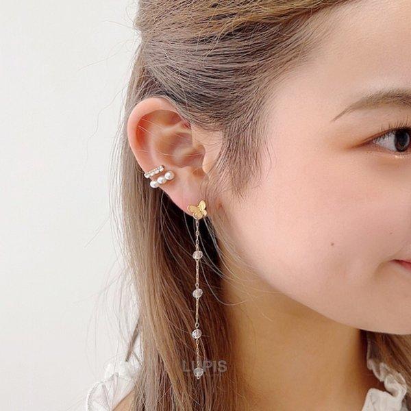 LUPIS（ルピス） イヤーカフ イヤークリップ イヤリング レディース