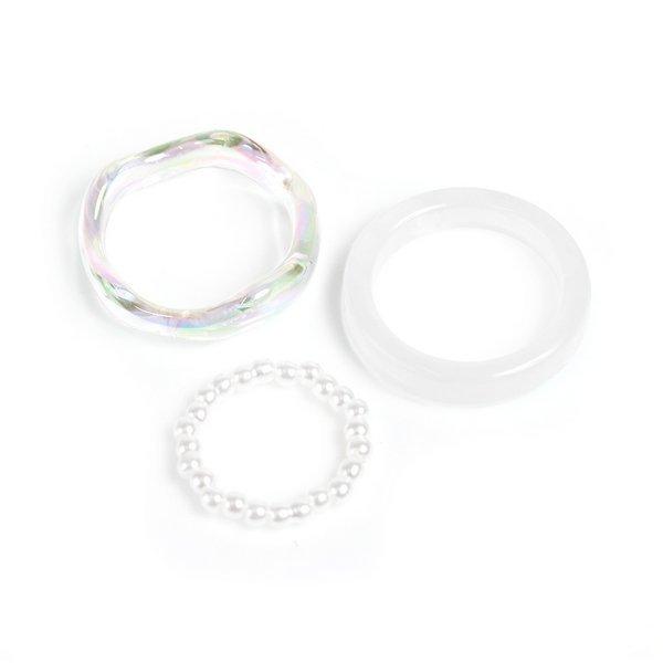 LUPIS（ルピス） 指輪 リング セットリング セット オーロラ 透明