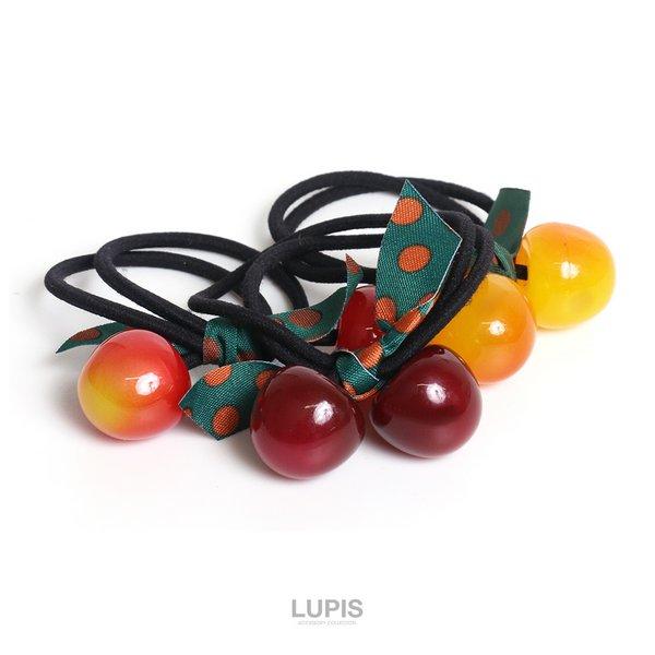 LUPIS（ルピス） ヘアゴム ヘアアクセサリー チェリー リアルチェリー