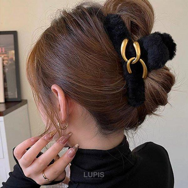 LUPIS（ルピス） バンスクリップ ヘアアクセサリー ヘアクリップ