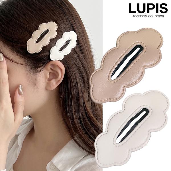 LUPIS（ルピス） ヘアアクセサリー ぱっちん ヘアピン もくもく 雲