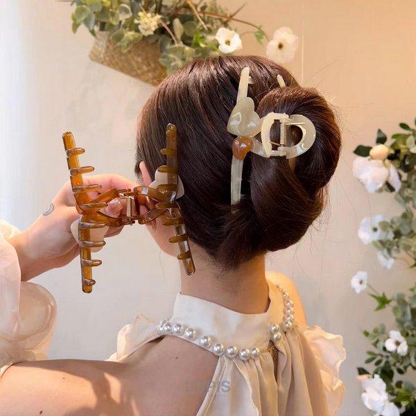 LUPIS（ルピス） バンスクリップ ヘアクリップ ヘアアクセサリー