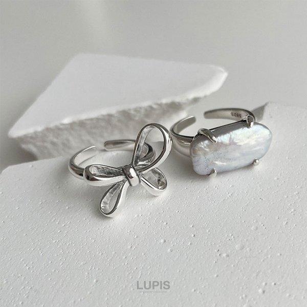 LUPIS 指輪 リング レディース メタル リボン アンティーク