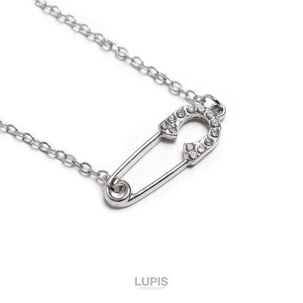 LUPIS（ルピス） ネックレス レディース セーフティピン 安全ピン 上品