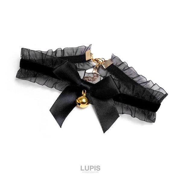 LUPIS（ルピス） チョーカー ハロウィン キャット 猫 リボン 鈴付き 