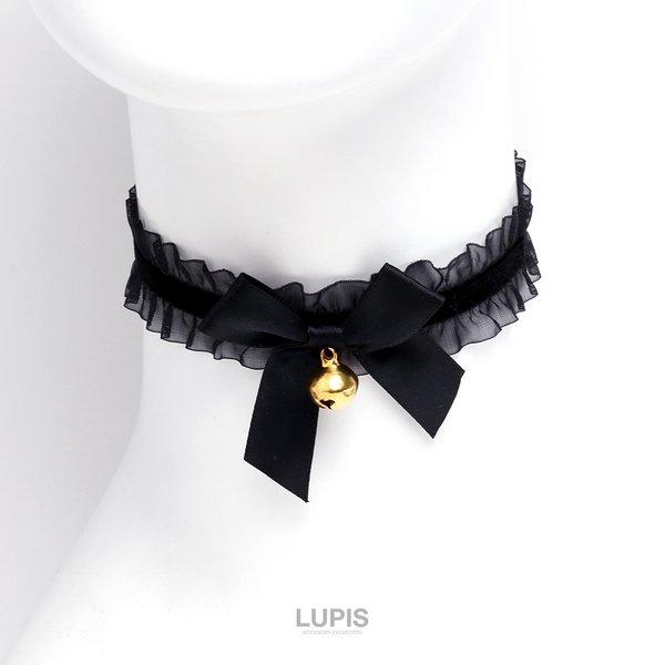 LUPIS（ルピス） チョーカー ハロウィン キャット 猫 リボン 鈴付き