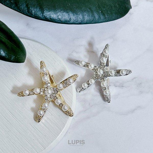 LUPIS（ルピス） ヘアアクセサリー ヘアクリップ スターフィッシュ