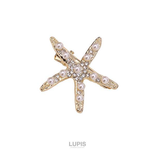 LUPIS（ルピス） ヘアアクセサリー ヘアクリップ スターフィッシュ