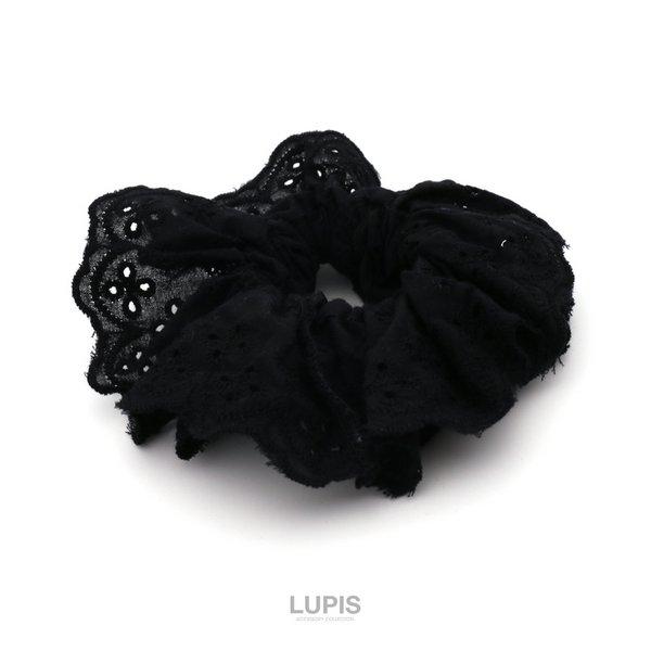 LUPIS（ルピス） シュシュ ヘアゴム ヘアアクセサリー コットン レース