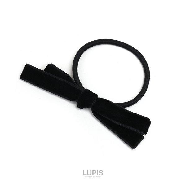 LUPIS（ルピス） ヘアアクセサリー ヘアゴム リボン ベロア シンプル
