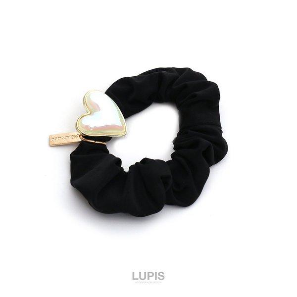 LUPIS ヘアアクセサリー シュシュ ヘアゴム ハート オーロラ かわいい