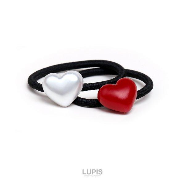 LUPIS（ルピス） ヘアアクセサリー ヘアゴム ハート おしゃれ シンプル