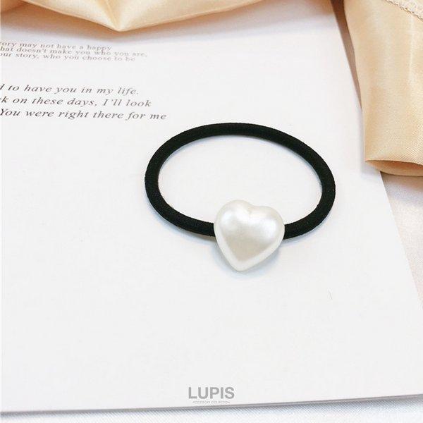 LUPIS（ルピス） ヘアアクセサリー ヘアゴム ハート おしゃれ シンプル