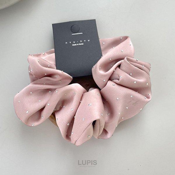 LUPIS（ルピス） ヘアアクセサリー ヘアゴム シュシュ おしゃれ サテン