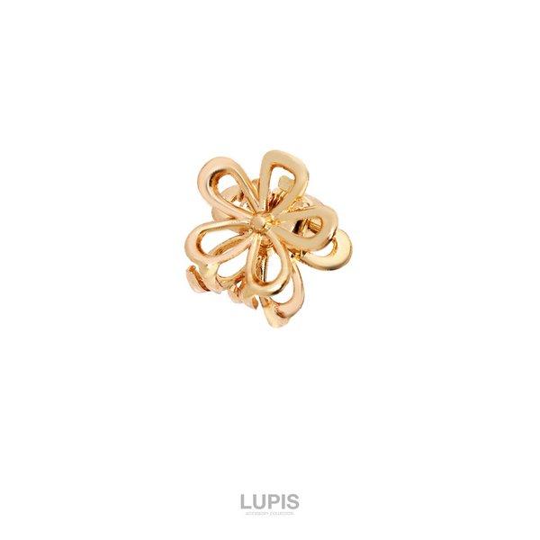LUPIS（ルピス） ヘアアクセサリー ヘアクリップ フラワー メタル