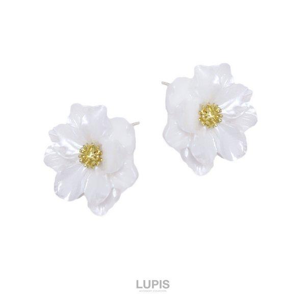 LUPIS（ルピス） ピアス レディース フラワー 花 シンプル エレガント