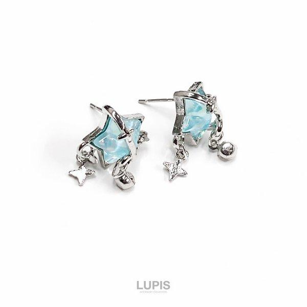 LUPIS（ルピス） ピアス レディース スター プラネット 星 惑星 うる