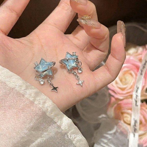 LUPIS（ルピス） ピアス レディース スター プラネット 星 惑星 うる