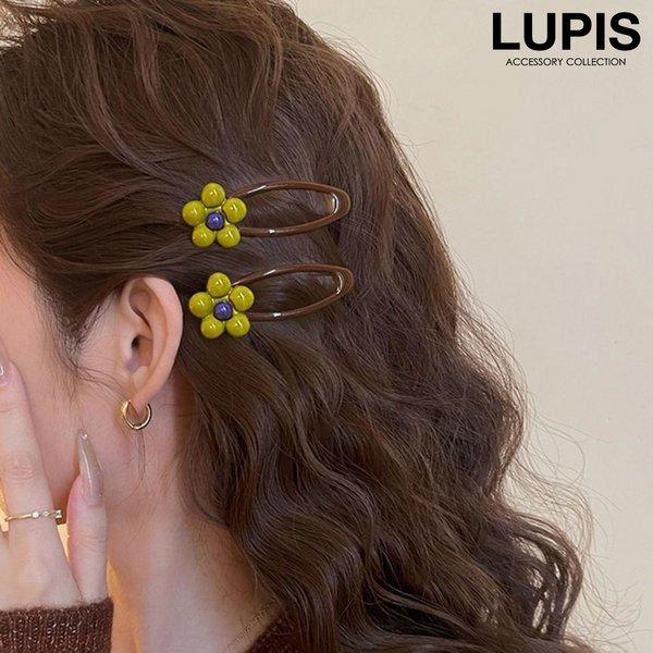 LUPIS（ルピス） ヘアアクセサリー ヘアピン ぱっちんピン スリーピン