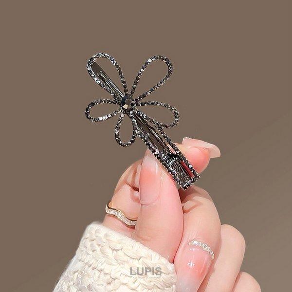 LUPIS（ルピス） ヘアアクセサリー ヘアクリップ フラワー 花 キラキラ