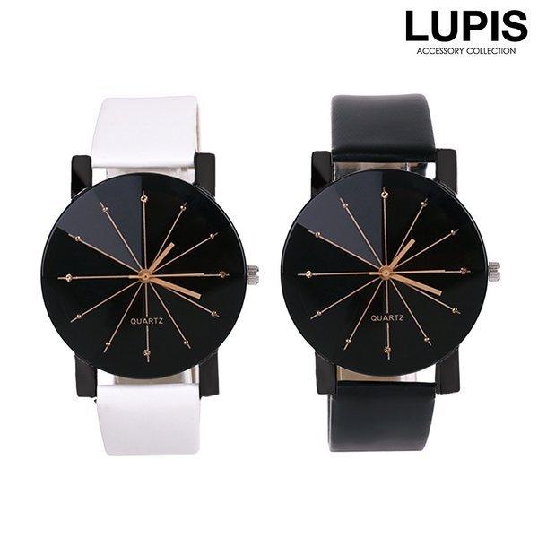 腕時計 レディース ラウンド 安い 時計 ブラック ホワイト かわいい アナログ ルピス W6 Lupis Yahoo 店 通販 Yahoo ショッピング