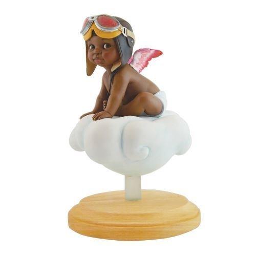 超安い Expressions American African アフリカ系アメリカ人の表情 4 7イ X 4 7インチ フィギュア かわいいエンジェルパイロット 女の子 Blackshear Thomas インテリア雑貨
