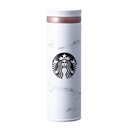 海外限定 スタバ マーブルホワイト タンブラー 保温保冷ボトル Starbucks JNO Marble white thermos 500ml [  :lupi3DBFAD641A14A31:るぴぞん - 通販 - Yahoo!ショッピング