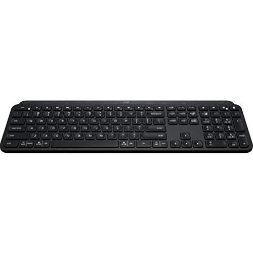 LogitechLogitech MX Keys Advanced Wireless Illuminated Keyboard-Graphite(920-009