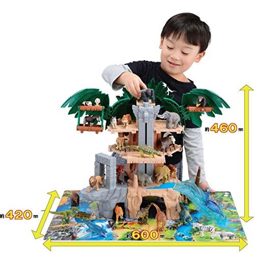 タカラトミー(TAKARA TOMY) アニア 合体! ジャングルツリー W430×H340×D280mm TOMY