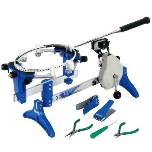 [新品未使用]バドミントン用6点固定分銅式ガット張り機 Amazon | 【3年保証付】ストリングマシン（ガット張り機