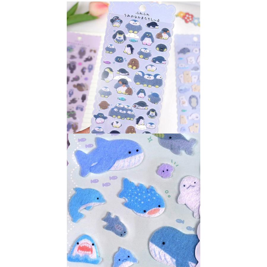 3D ドロップ シール 6枚セット 4枚セット PVC 防水 ぷくぷく ぷっくり