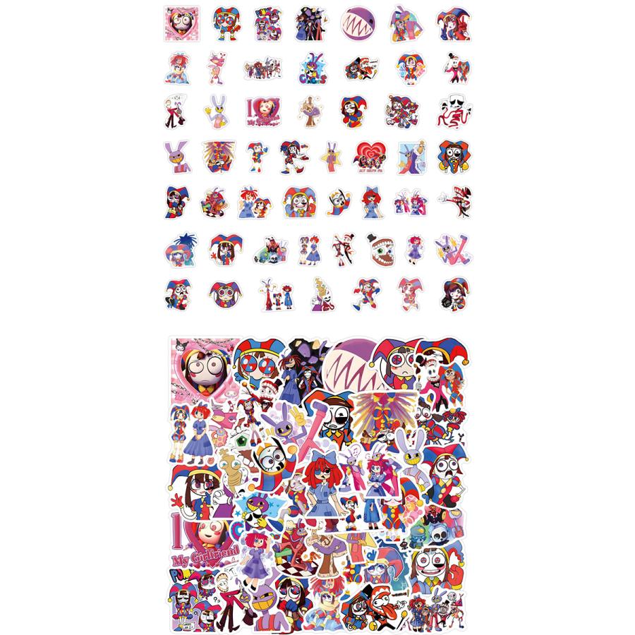 アニ目 メカクシティアクターズ Netflix ステッカー アニメックスキャラクターシール2枚セットの通販 by norakuro's
