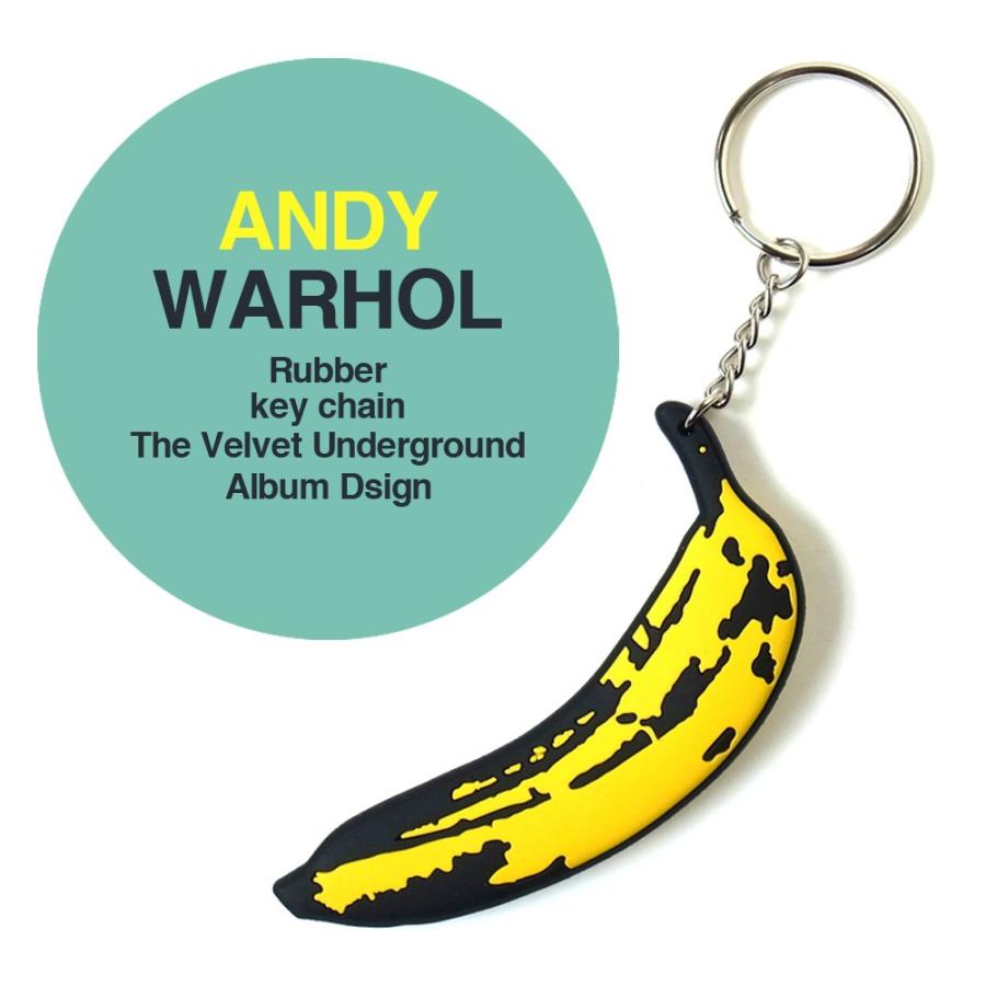 Andy Warhol バナナ キーホルダー アンディウォーホル ポップアート キーリング アクセサリー ファッション小物 Banana Key 01 Lupo 通販 Yahoo ショッピング